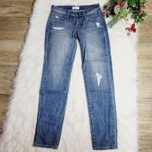 Grey Wire Womens Skinny Blue Jeans